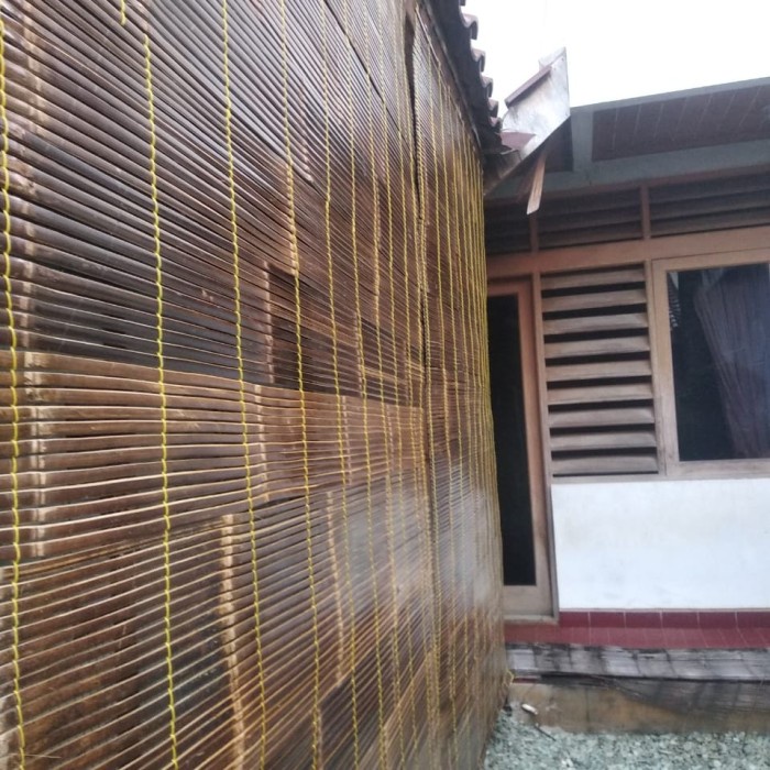 KERAI KREY TIRAI BAMBU HITAM 2 X 2