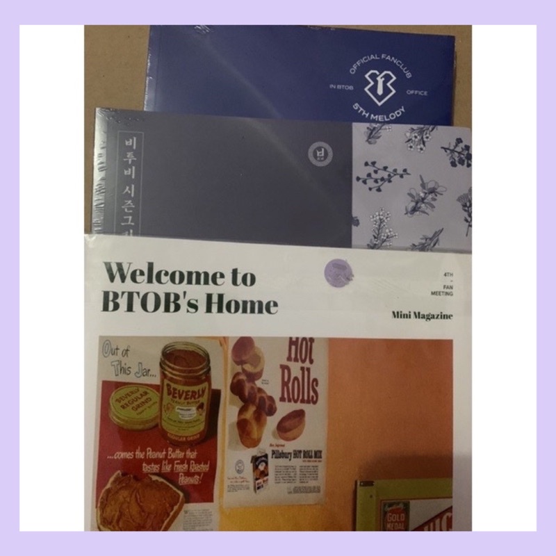 

BTOB PHOTOBOOK / BORN TO BEAT PHOTOBOOK 5th Membership / SEASON GREETINGS 2019 2020 2022