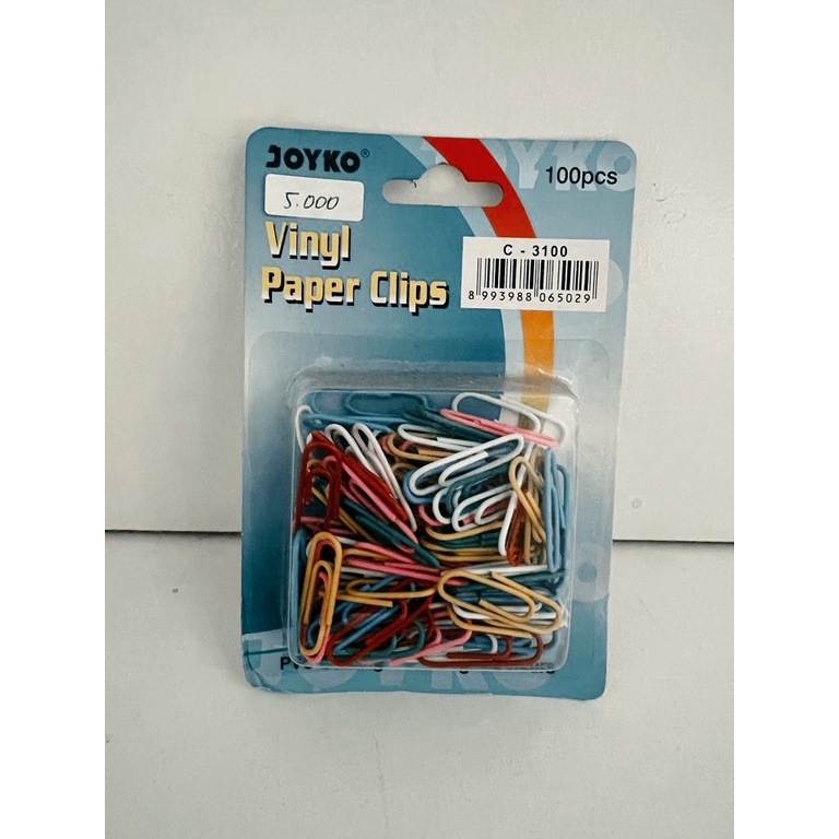 

Joyko Vinyl paper Clip C-3100