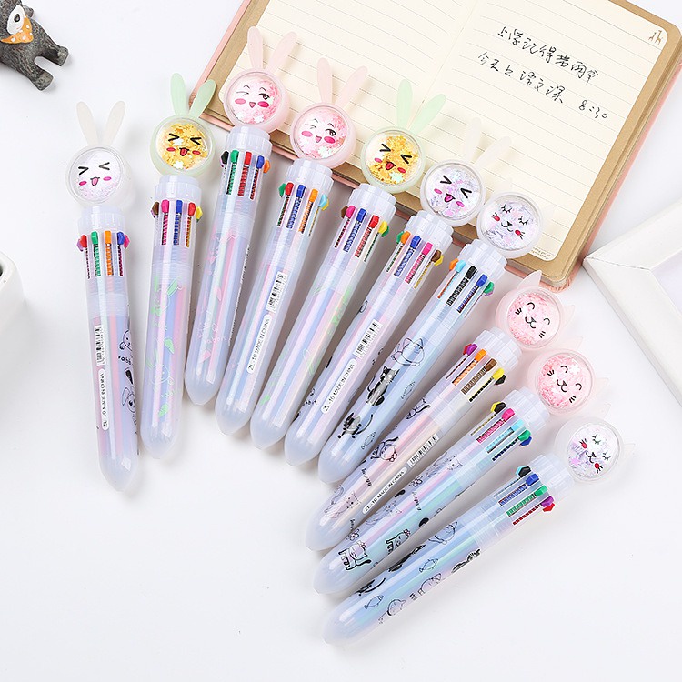 

Gannise Pena Pen Pulpen Multi 10 in 1 10 Warna GN-ST0196