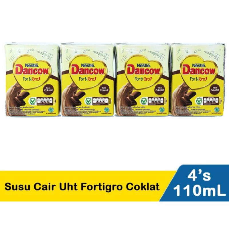 

Dancow Susu Fortigro 4's x 110 ML