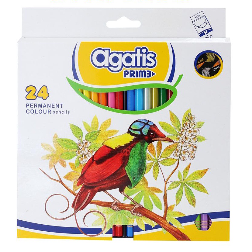 

Pensil Warna AGATIS PRIME 24 Warna Panjang PH-C-2401 24 Premium Color Pencils