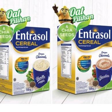 

Oke Price ✹ Entrasol quick start cereal 5x30gr sereal sarapan pagi diet``
