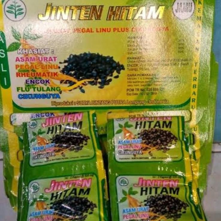 

[P-6]E ☎] Obat/Jamu Jinten Hitam Kapsul Saset Hijau Original 100% (per Saset)-amanah