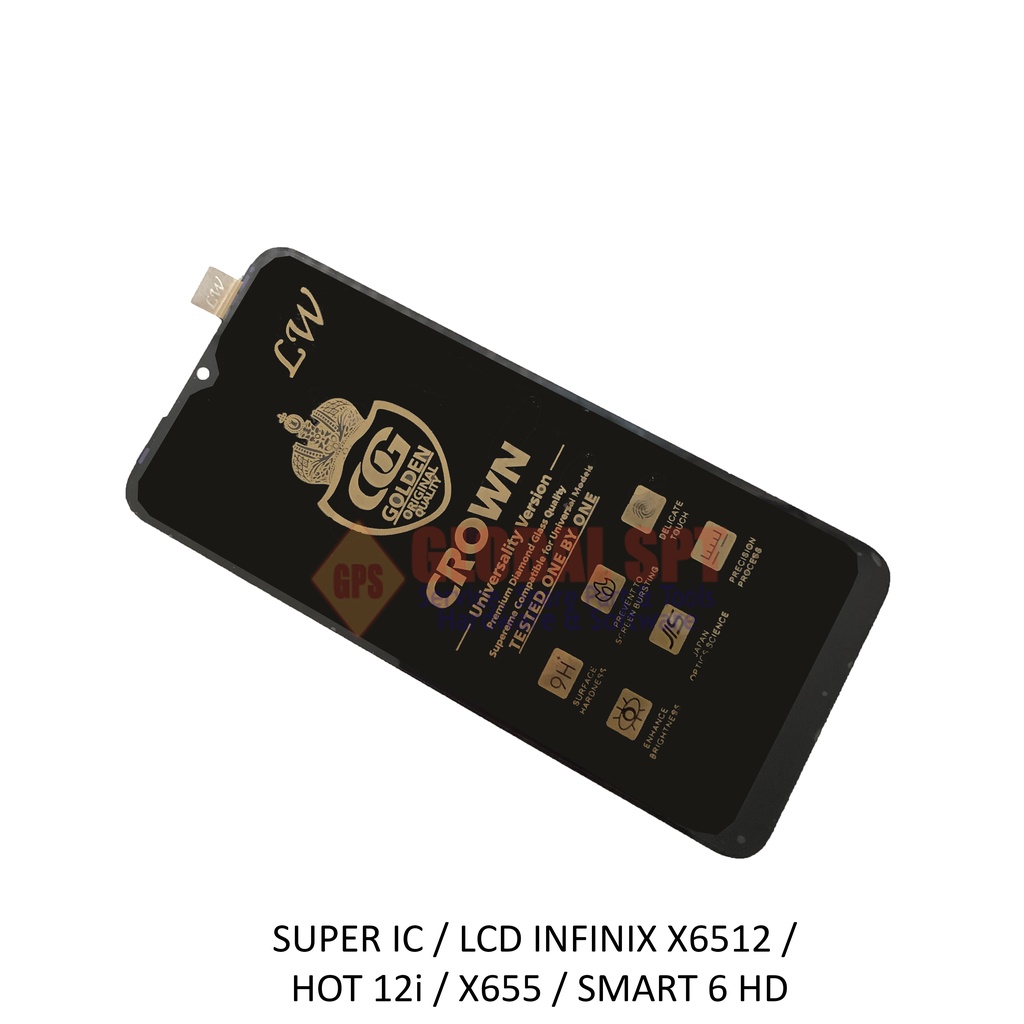 SUPER IC / LCD TOUCHSCREEN INFINIX X6512 / HOT 12i / X655 / SMART 6 HD