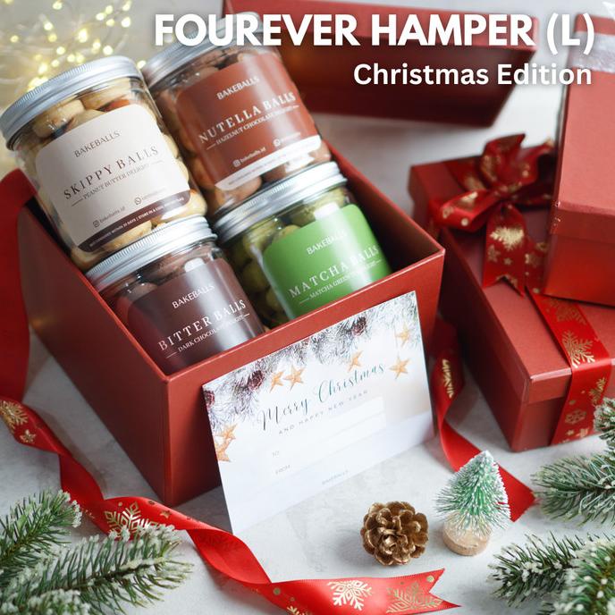 

FOUREVER HAMPER | PAKET HAMPERS NATAL CHRISTMAS | KUE KERING PREMIUM WF54634ER