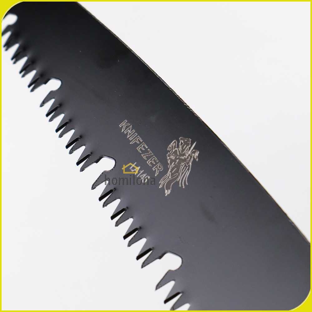 KNIFEZER Gergaji Lipat Portabel Folding Wood Hand Saw - LA146