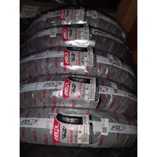 BAN LUAR GENZI 90/80-17 FDR TUBELESS
