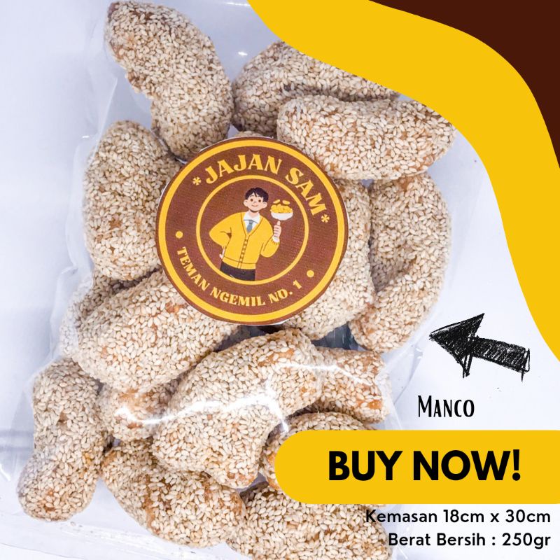 

MANCO 250gr | CAMILAN MURAH & ENAK | JAJAN SAM