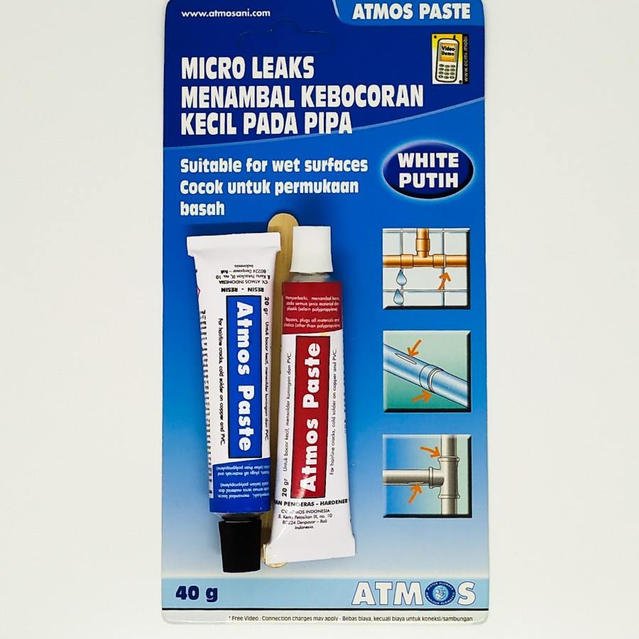 Lem Besi / Lem Pipa PVC / Lem pipa AC Anti Bocor Mikro