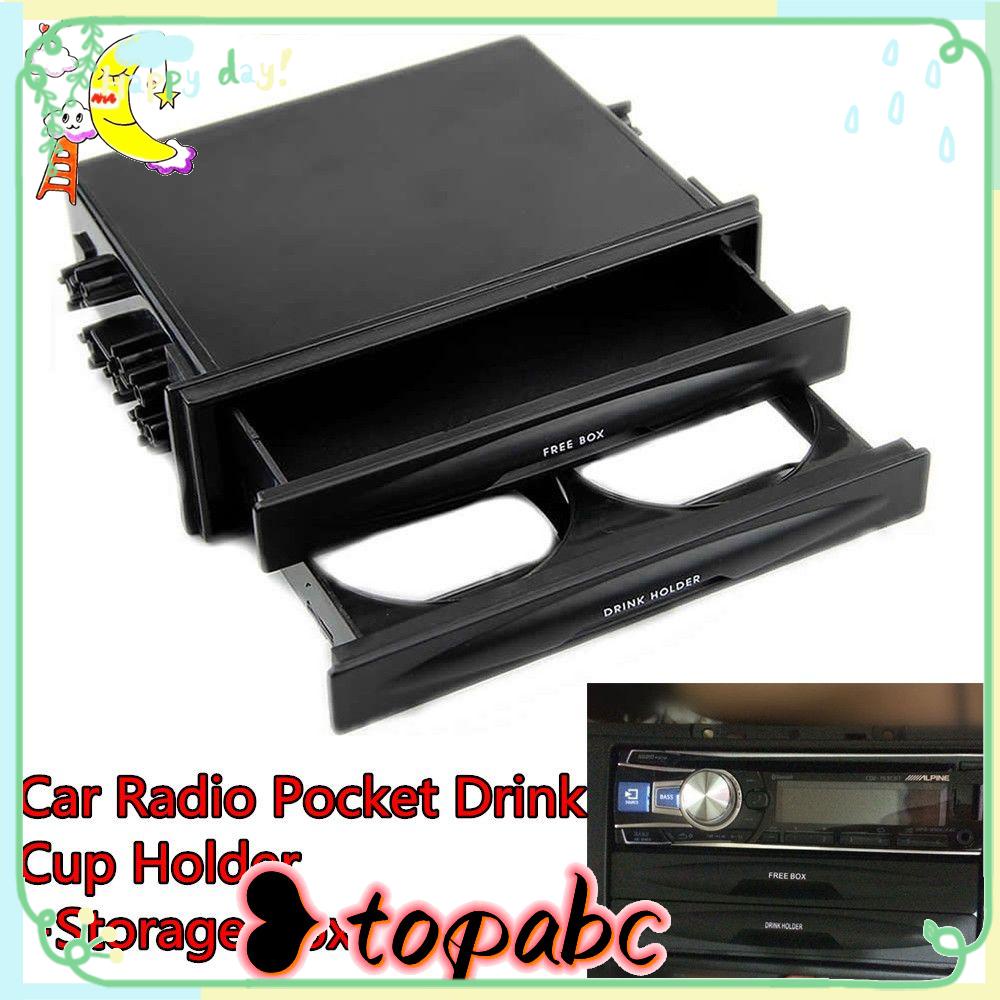 Top Car Radio Pocket Universal Dash Kit Kotak Penyimpanan