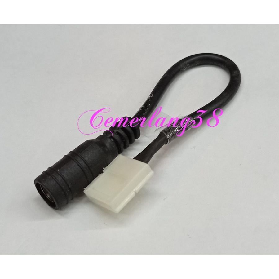 Kabel Jepit Jack DC Female for LED Strip SMD 5050 Single Colour