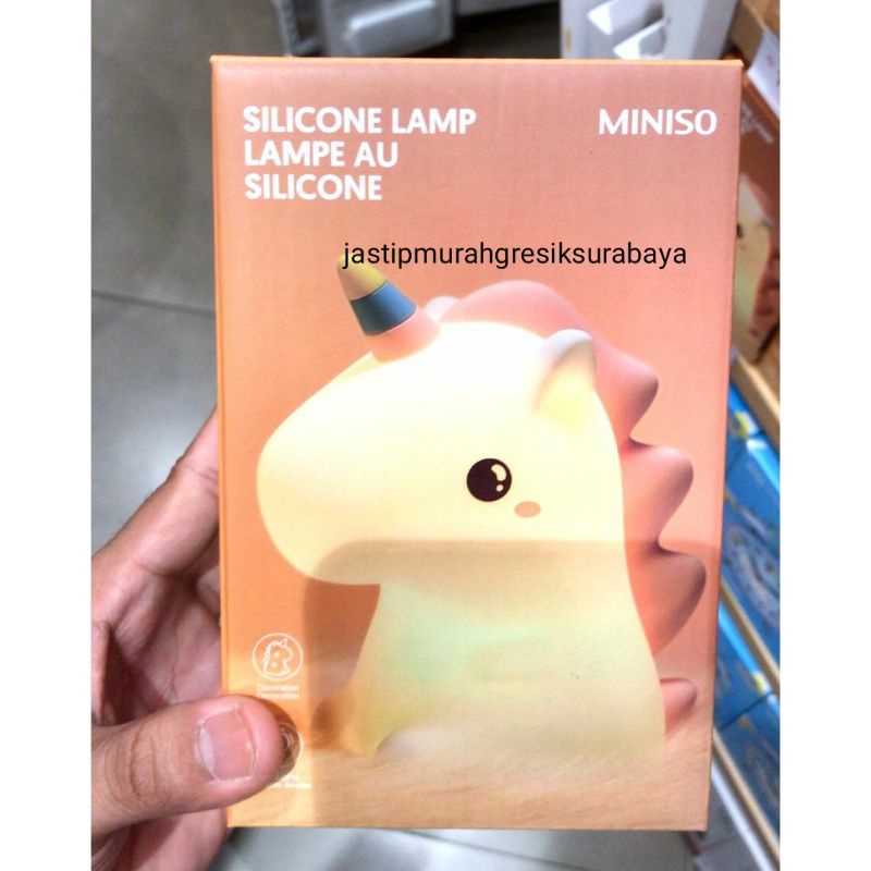 SILICONE UNICORN LAMP MINISO LAMPU UNICORN MINISO LAMPU MINISO