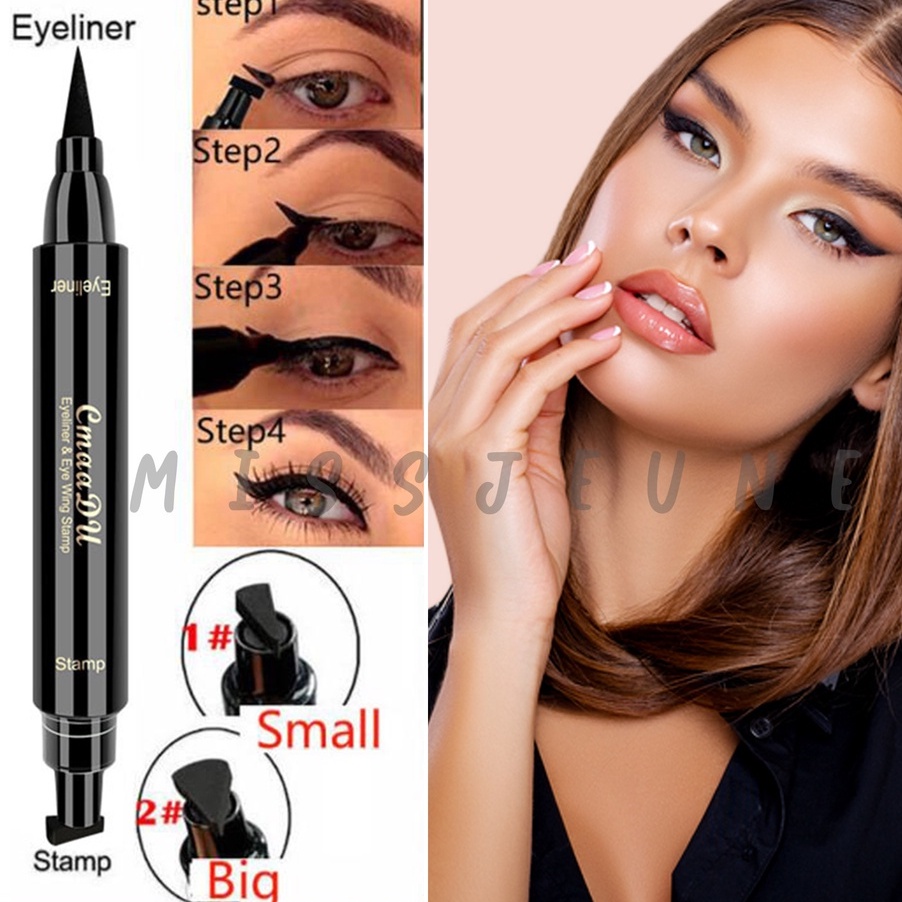 EYELINER STAMP 2IN1 WATERPROFF LIQUID EYELINER