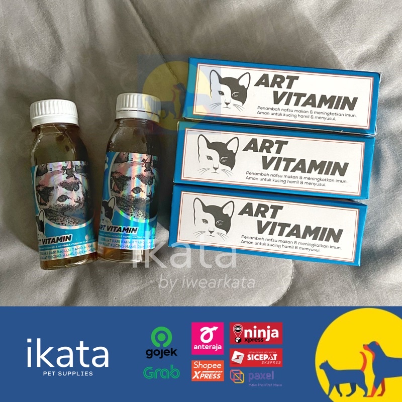 Art Vitamin Kucing FREE Spuilt (mengobati virus Flu, calici, panleu, dll)