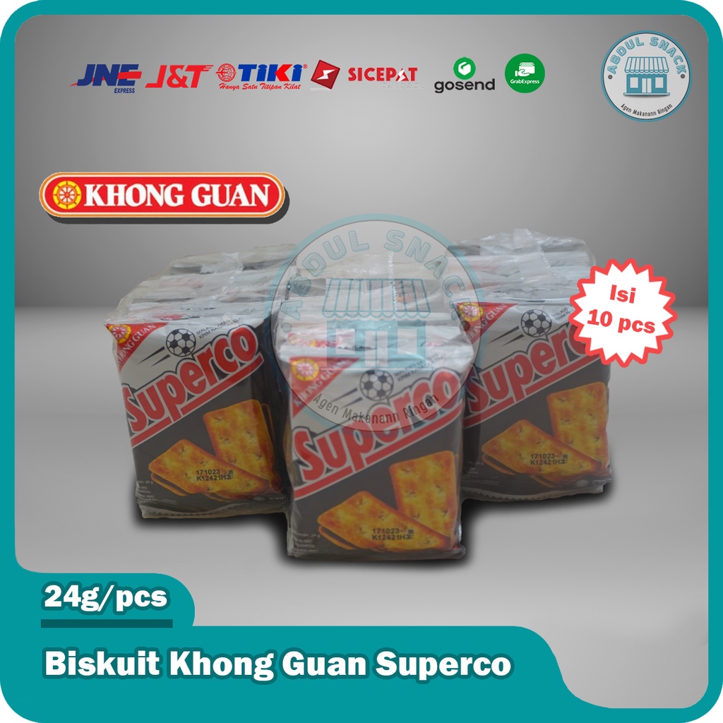 

Superco Khong Guan Biskuit Renceng isi 10 pcs