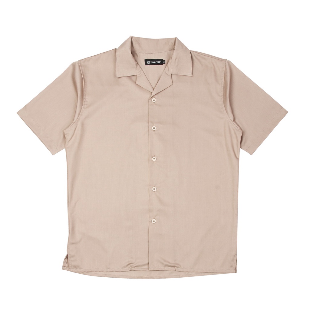 Kemeja Kasual Pria Mocca | Kemeja Santai