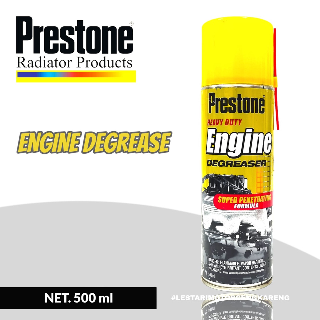 CLEANER BLOK MESIN PRESTONE HEAVY DUTY ENGINE DEGREASER INSTANT 500ML