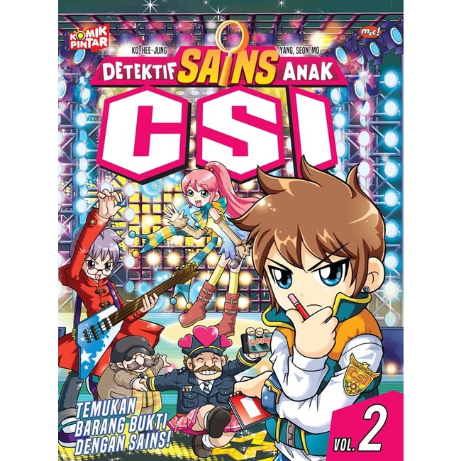 ✿ BISA COD✿ Komik Pintar : Detektif Sains Anak CSI 02 - Temukan Barang Bukti dgn S