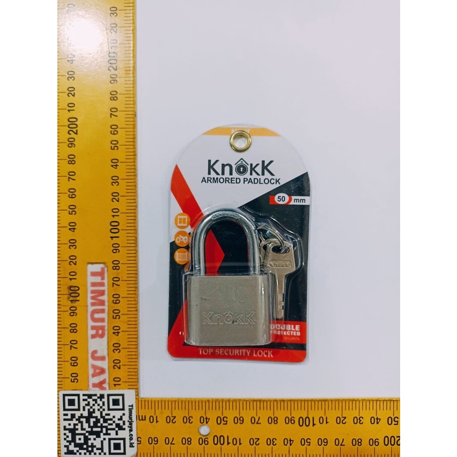 Lakoni Pro Gembok Pagar Kotak Pendek 50 MM Padlock Square Short 50MM