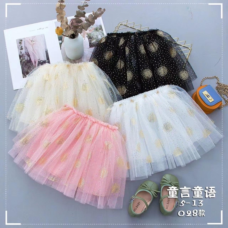 ROK TUTU ANAK IMPORT USIA 1-6TH | RK001 | ROK TILE TUMPUK IMPORT LEMBUT |  ROK BALET PREMIUM | GROSIR PAKAIAN ANAK