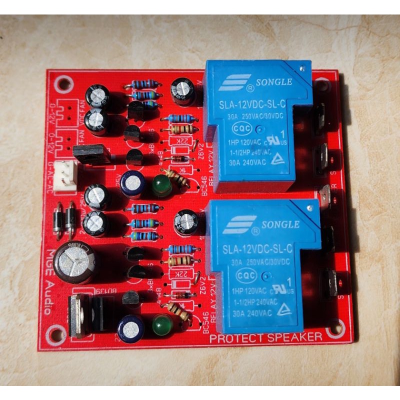 protek stereo 30ax2 rilay (pcb fiber) DESIGN TERBARU