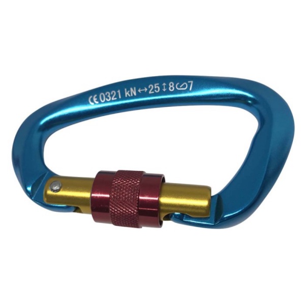 

Jual Professional Climbing Karabiner Aluminium Quickdraw D Shape - Blue Berkualitas