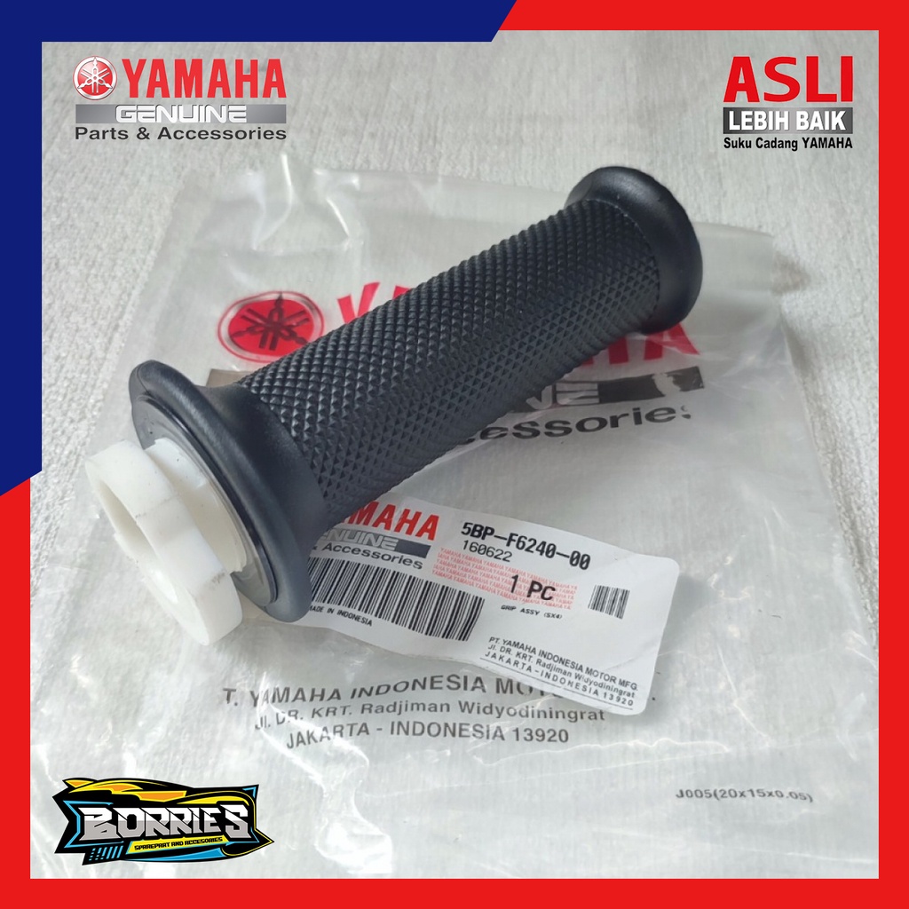 KARET HAND GRIP PIPA KANAN GAS SCORPIO RX KING 5BP-F6240-00 ORI YGP