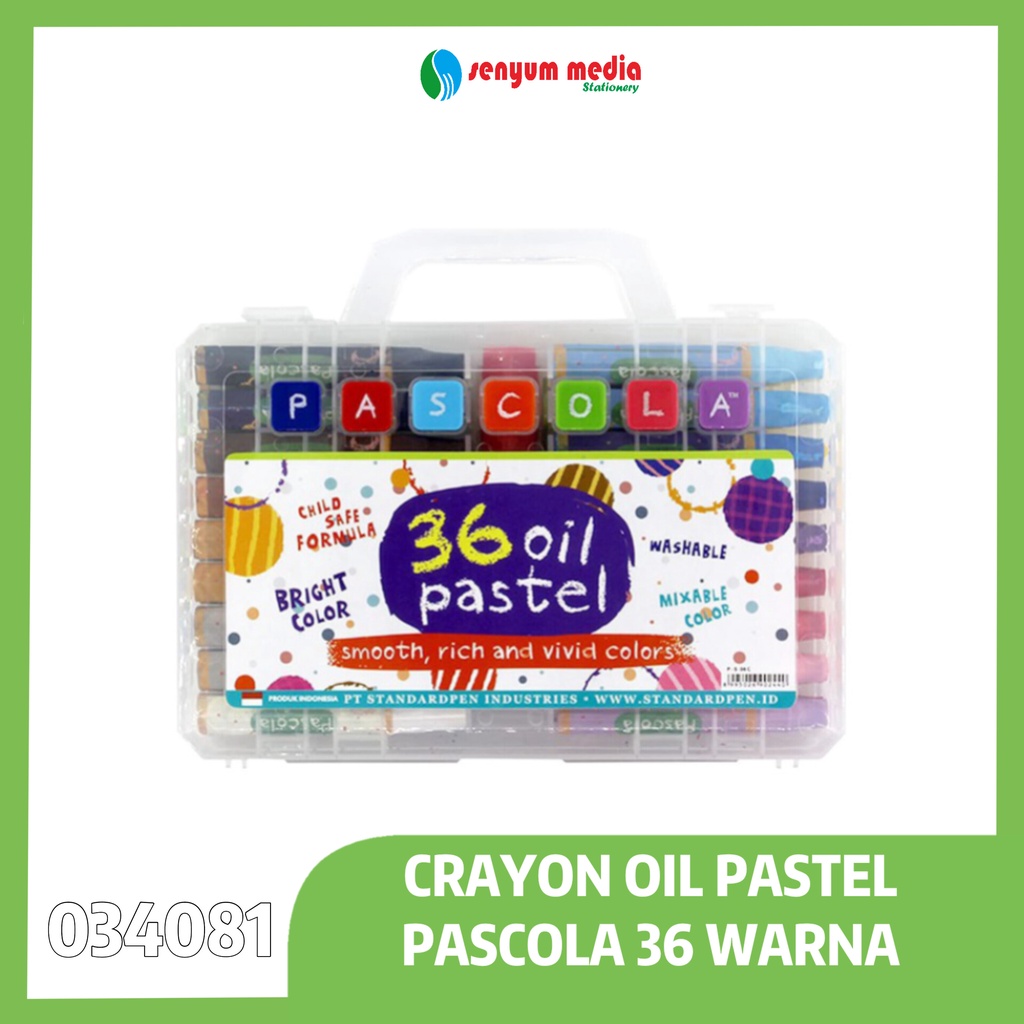 

Crayon Oil Pastel Pascola 36 Warna (1 Pcs) (S:PCS)