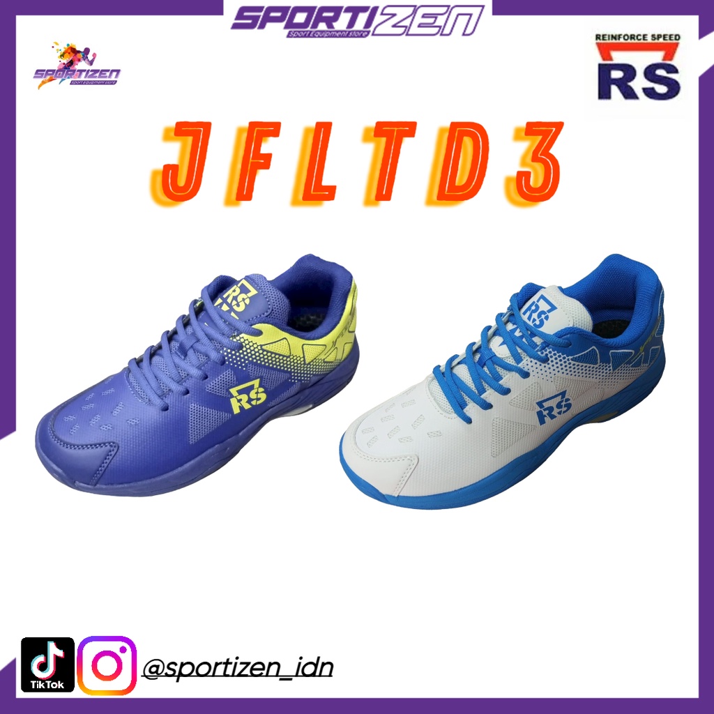 SEPATU BADMINTON BULUTANGKIS RS JF LTD 3 / JEFFER LTD 3 / RS JF LTD 3 ORIGINAL