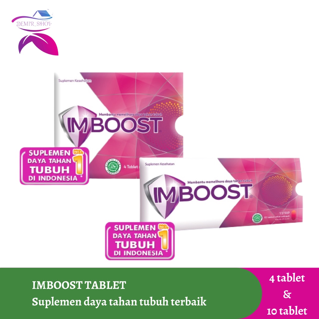 Imboost Tablet / Imboost Force Suplemen Daya Tahan Tubuh