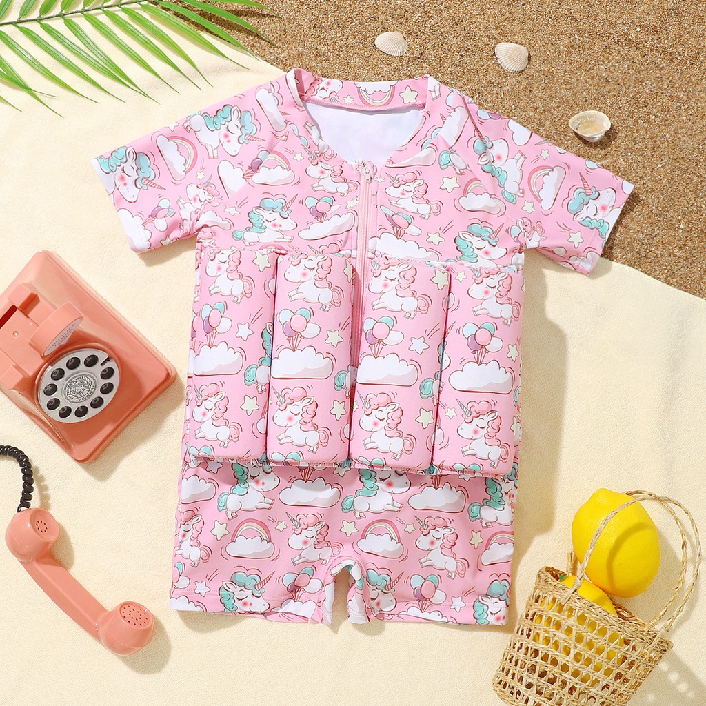 Baju Renang Apung Bayi Swimsuit Baby Perempuan Laki laki Flowswim Floating Swimsuit Baby