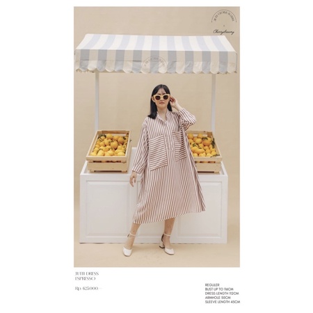 Tutti Dress Espresso Jii Gloria x Cherry Dreamy