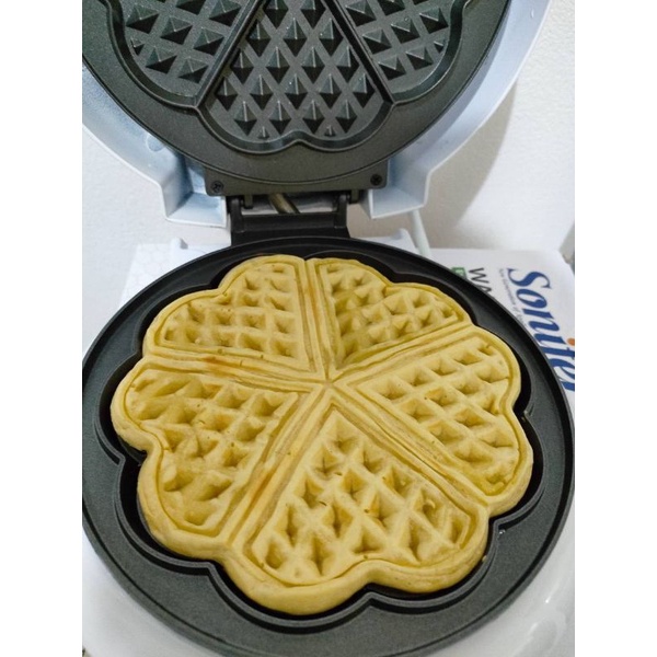 SONIFER Flower Waffle Maker Croffle Maker bentuk Love (+) FREE BUKU RESEP