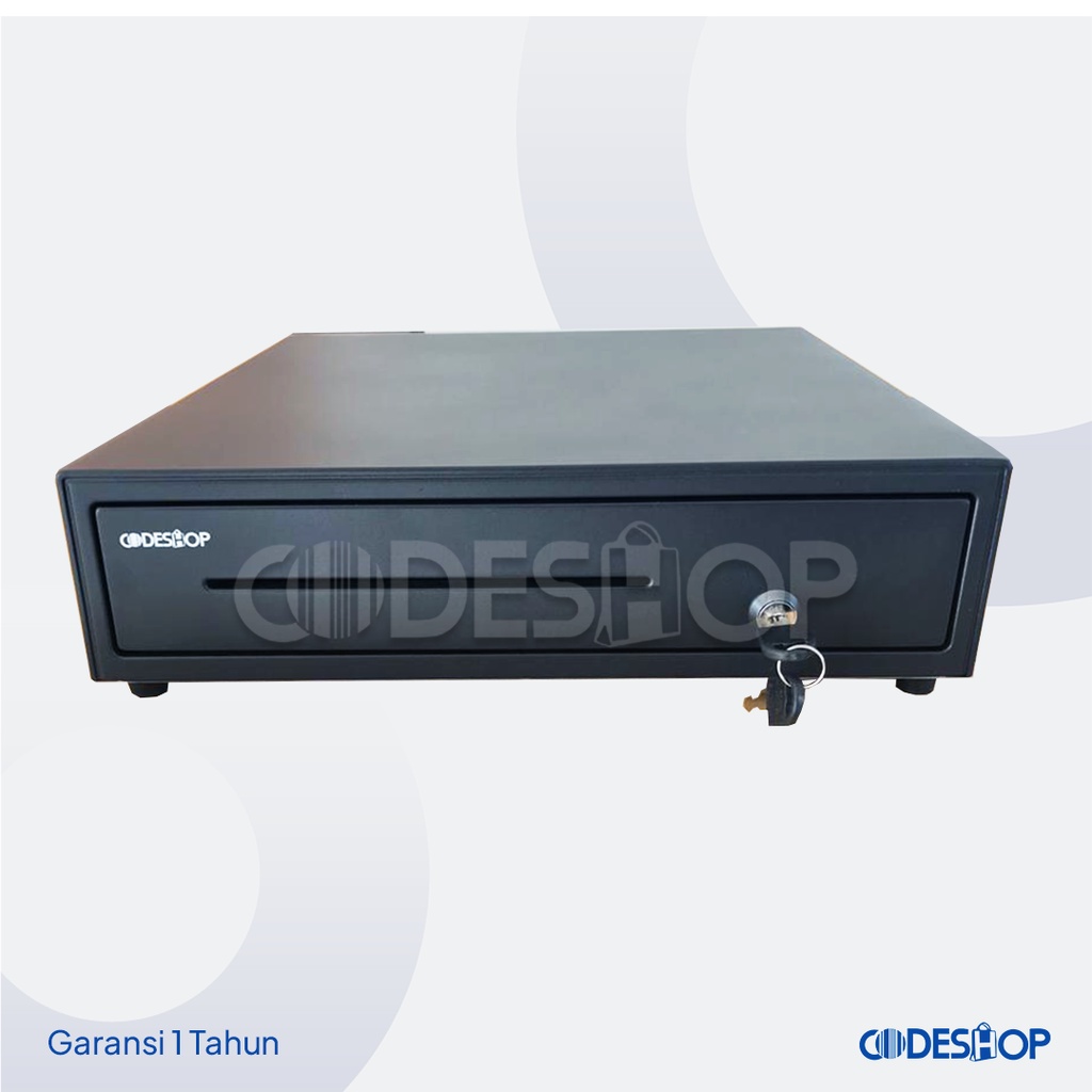 Laci Kasir Besar Codeshop CK415  5 Slot Kertas 8 Slot Koin CK 415