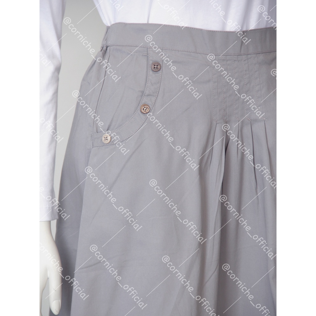 Corniche Stone Skirt Frost Grey - TH52206