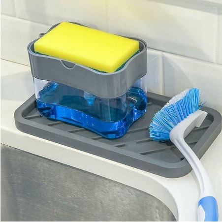 Dispenser SPONGE Sabun Cuci Piring Tempat Sabun Busa Sponge D005