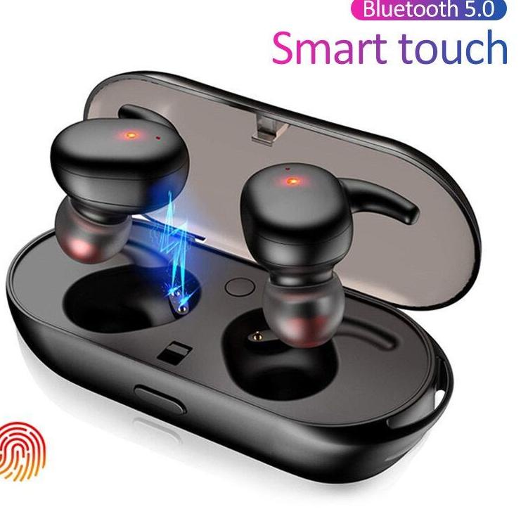 Recomended DENNOS TWS Y30 Headset bluetooth full bass asli earphone Original True wireless earbuds h