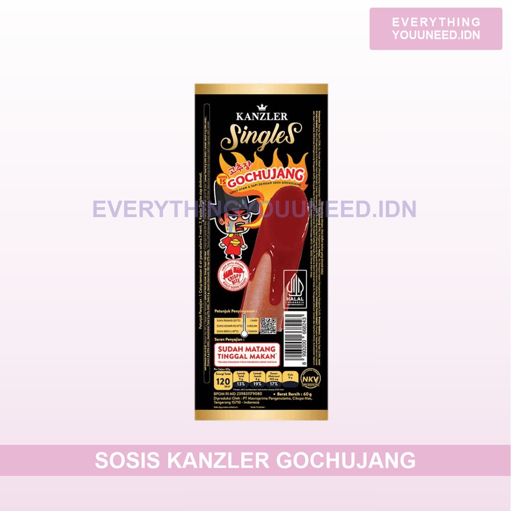 

Sosis Kanzler Gochujang