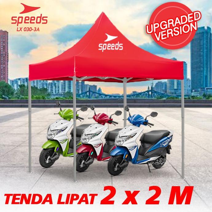 [Art. 797C] SPEEDS Tenda Lipat 2.5 x 2.5 &amp; 2 x 2  (16KG) Tenda Bazar Pameran Tenda Dagang otomatis 030-3-4A