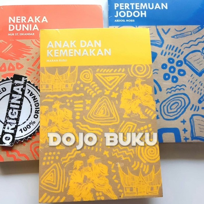 Anak dan Kemenakan by Marah Rusli - Original