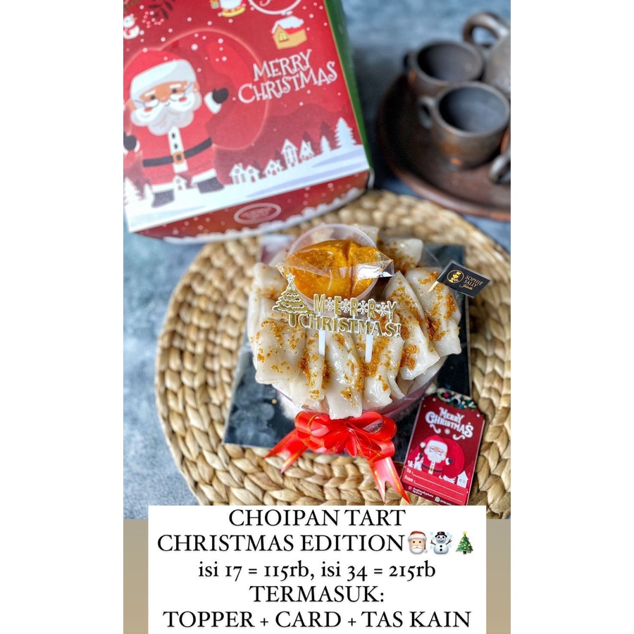 Exp Lama (COD) Choipan Tart Hampers Natal / Christmas Edition 2022 Berkualitas