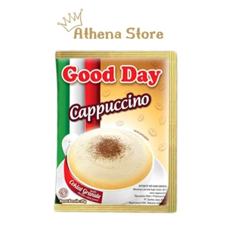 

Good Day Cappucino Sachet 25Gr (Per Sachet)