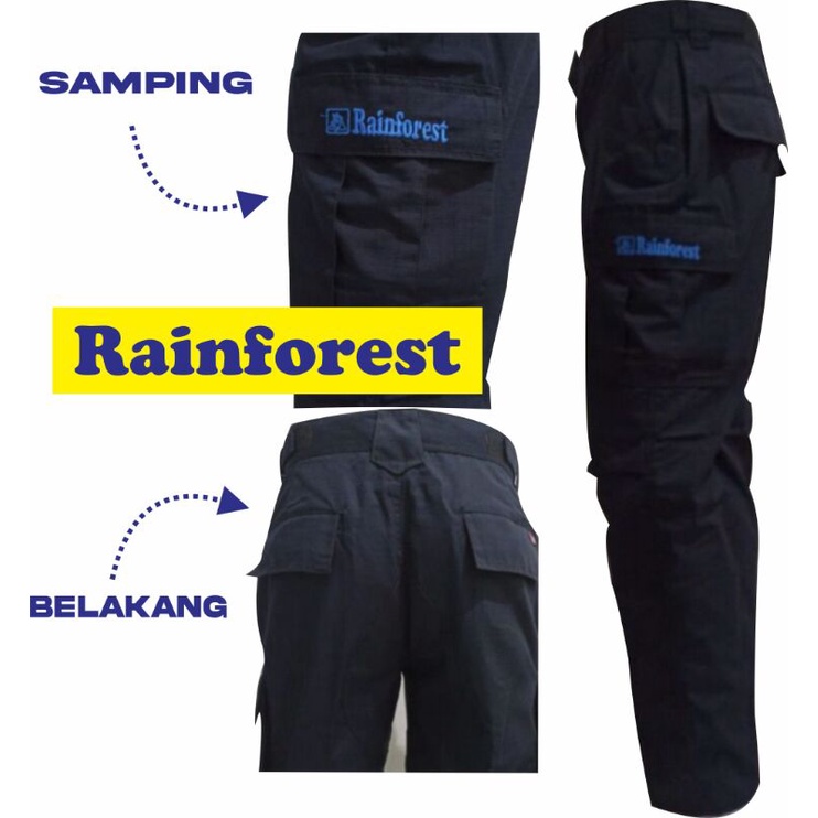 Celana Cargo PDL Rainforest Original Big Size