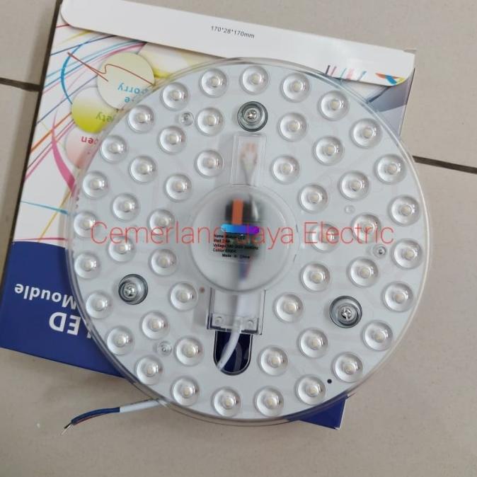 Modul Led Baret/Refill Lampu Baret 18Watt Cahaya Putih 6500K