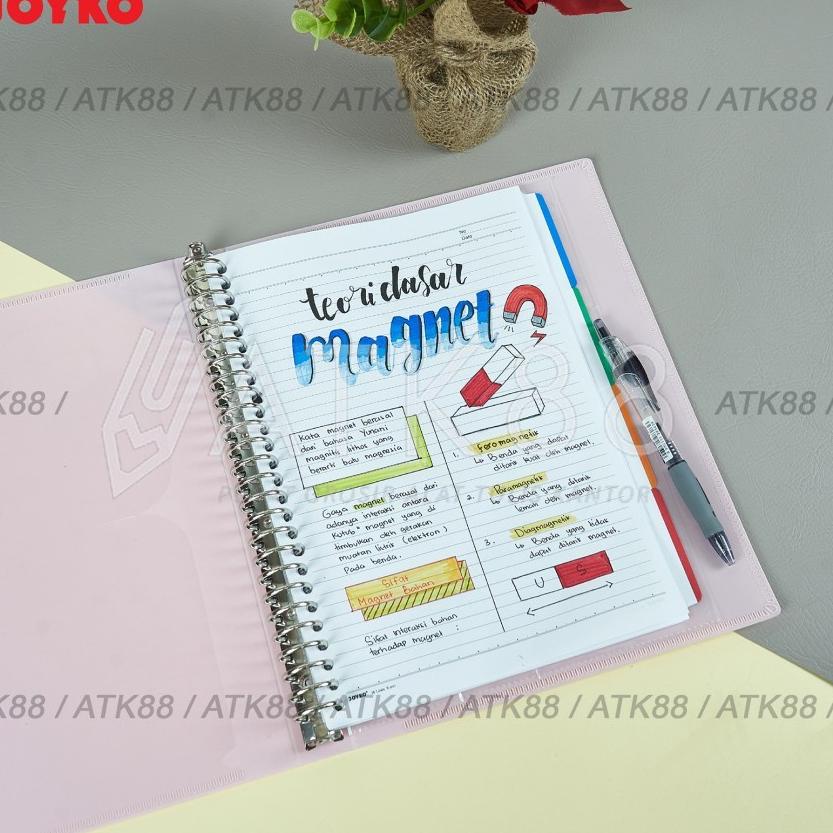 

Produk Terkeren Binder Note Pastel Joyko B5 MHPT-143