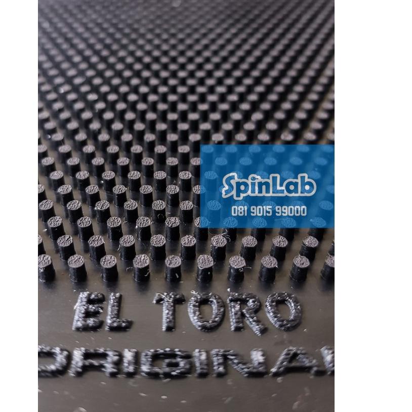 [Q(7)I ✪] Karet Pingpong Tenis Meja Bintik JAHANAM EL TORO-murah