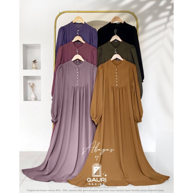 In'am Gallery | Gamis Gauri Set by Saleeha | Gamis Satuset