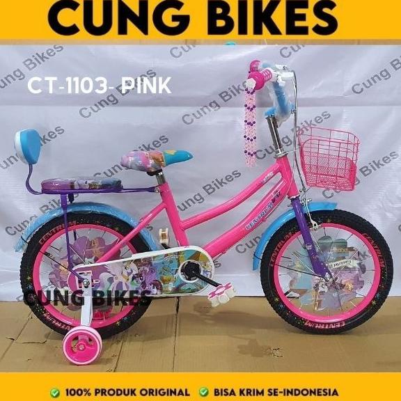 Sepeda Anak Mini Centrum 16 Inch Unicorn Poni #Original