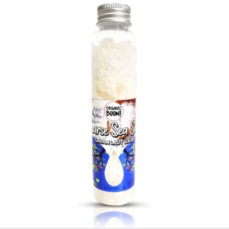 

Sea Salt Coarse 135g - Organic Boom! - Garam Laut Bening Kasar Murni